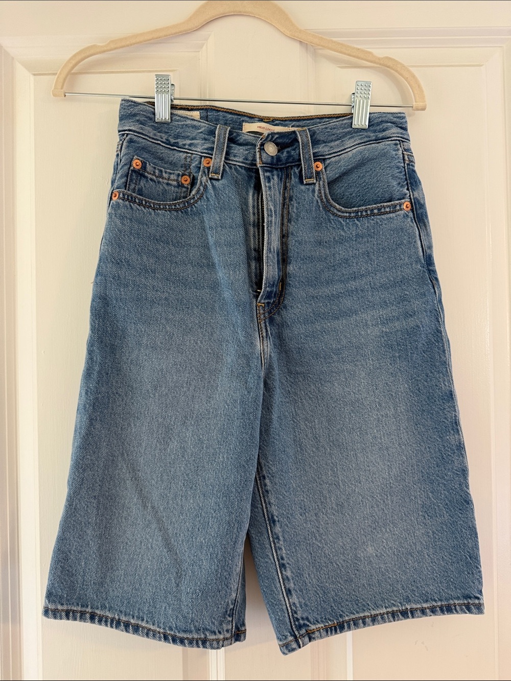 Levi's Light Blue Men's Relaxed Denim Shorts